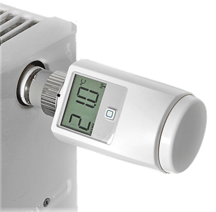 Cabeas termostaticas para radiadores com comando wi fi internet